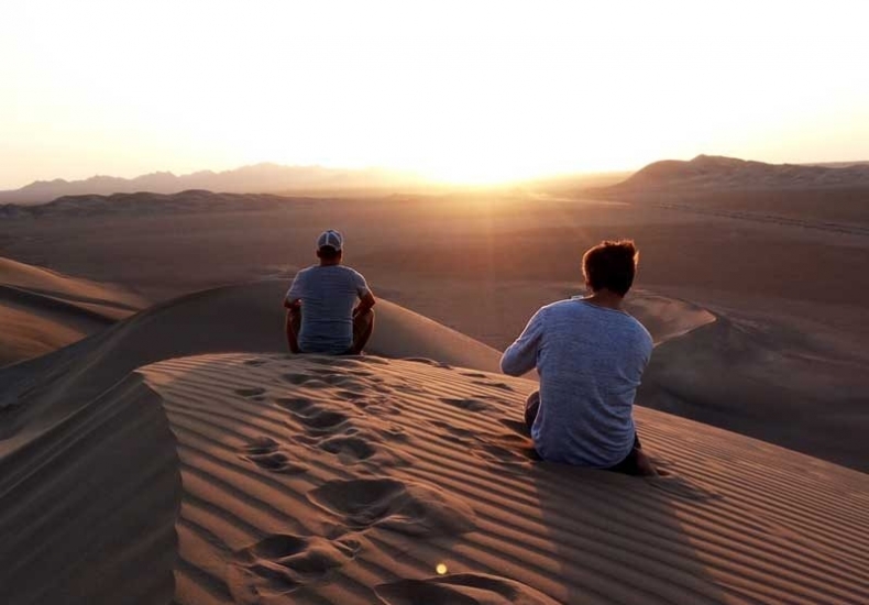 Varzaneh Desert